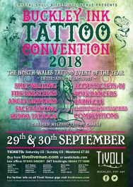 Buckley Ink Tattoo Convention 2018 Poster