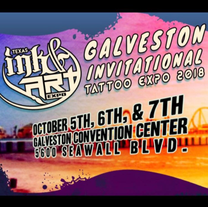 Texas Ink and Art Expo Galveston 2018