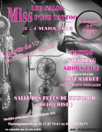 Salon Miss PInk Tattoo convention 2018