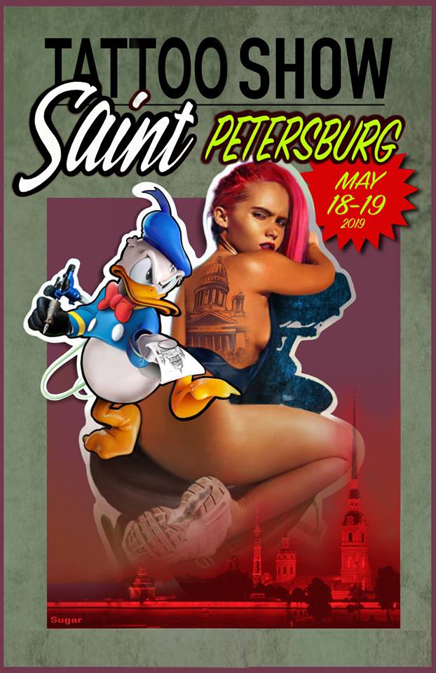 Tattoo Show Saint Petersburg 2019 Poster