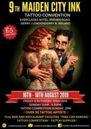 2019 Maiden City Tattoo Convention