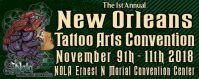 New Orleans Tattoo Arts Festival #7 New Orleans Tattoo Arts Banner 2018