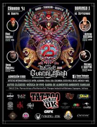 Guadalajara Expo Tatuaje (2026) 2019 Expo Tattoo Guadalajara