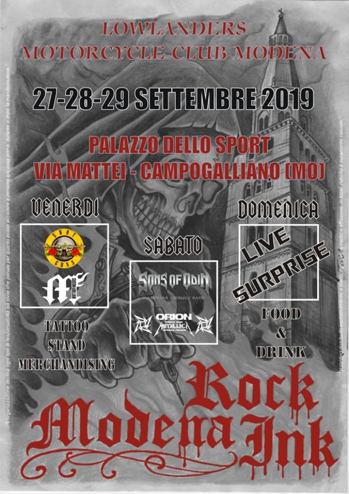Rock Modena Ink 23 September 2022
