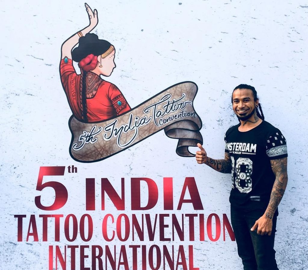 Nirmal Dias • Organizer of the Sri Lanka Tattoo Festival 19 September 2018