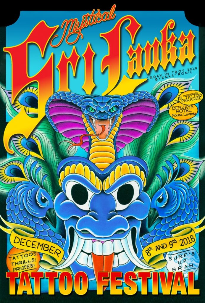 Nirmal Dias • Organizer of the Sri Lanka Tattoo Festival 19 September 2018