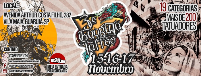 Guaruja tattoo 2019