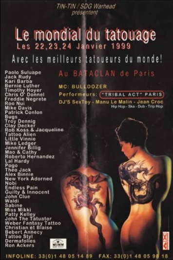 Mondial du Tatouage Paris 30 January 2026