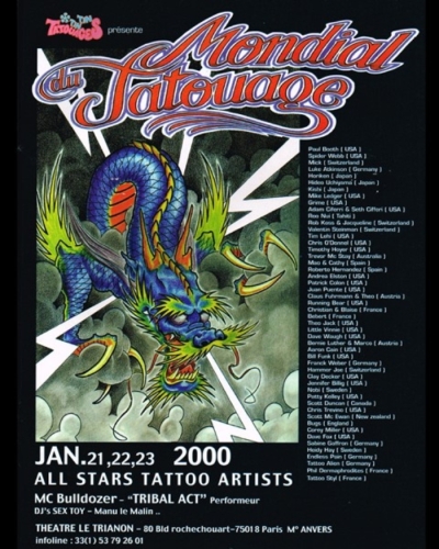 Mondial du Tatouage Paris 30 January 2026