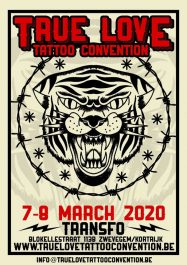 True Love Tattoo Convention 2020 Poster