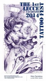 Lecce Tattoo Fest 2014 Poster