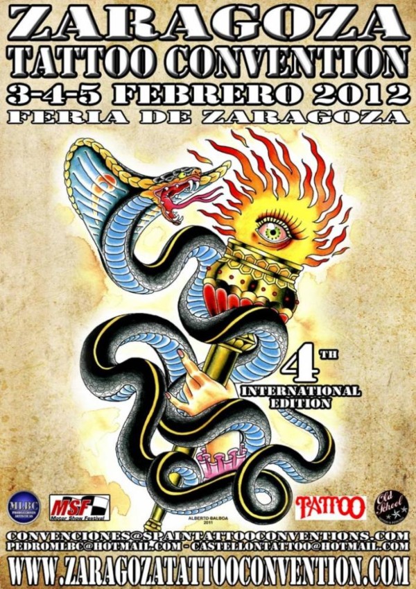 Zaragoza Tattoo Convention (2026) 6 February 2026