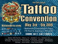 Baltimore Tattoo Arts Festival #18 (2026) Baltimore Tattoo Arts convention 2019