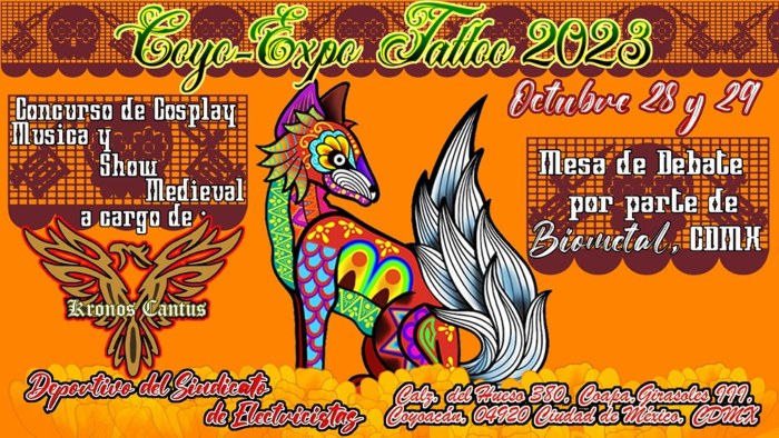 Coyoacan Tattoo Expo 2023