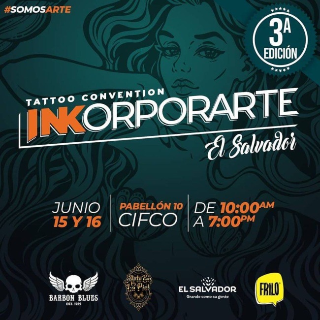 Inkorporarte Tattoo Convention 2019 Poster