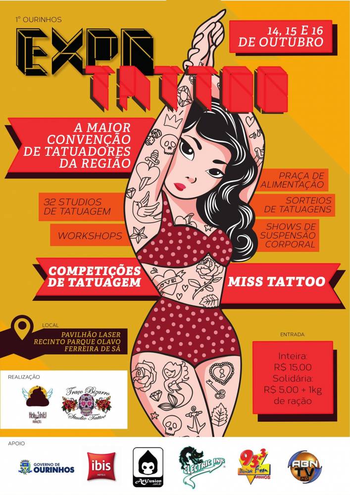 Ourinhos Tattoo Expo #5 Ourinhos Tattoo Expo #5 19 August 2022