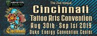 Cincinnati Tattoo Arts Festival #8 (2026) Cincinnati Tattoo Arts Convention 2019