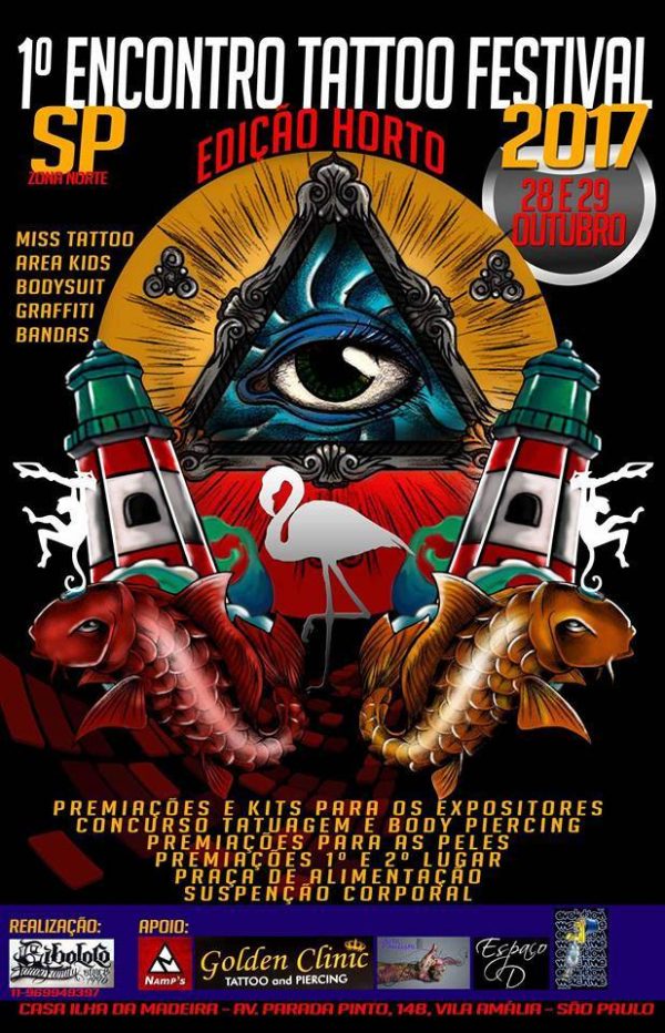 Encontro Tattoo Festival Horto 2017