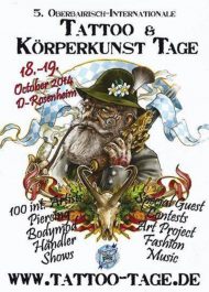 Rosenheim Tattoo Days #3 11 October 2025