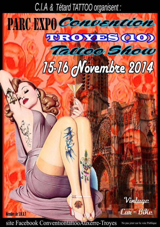 Troyes Tattoo Show #6 16 November 2019