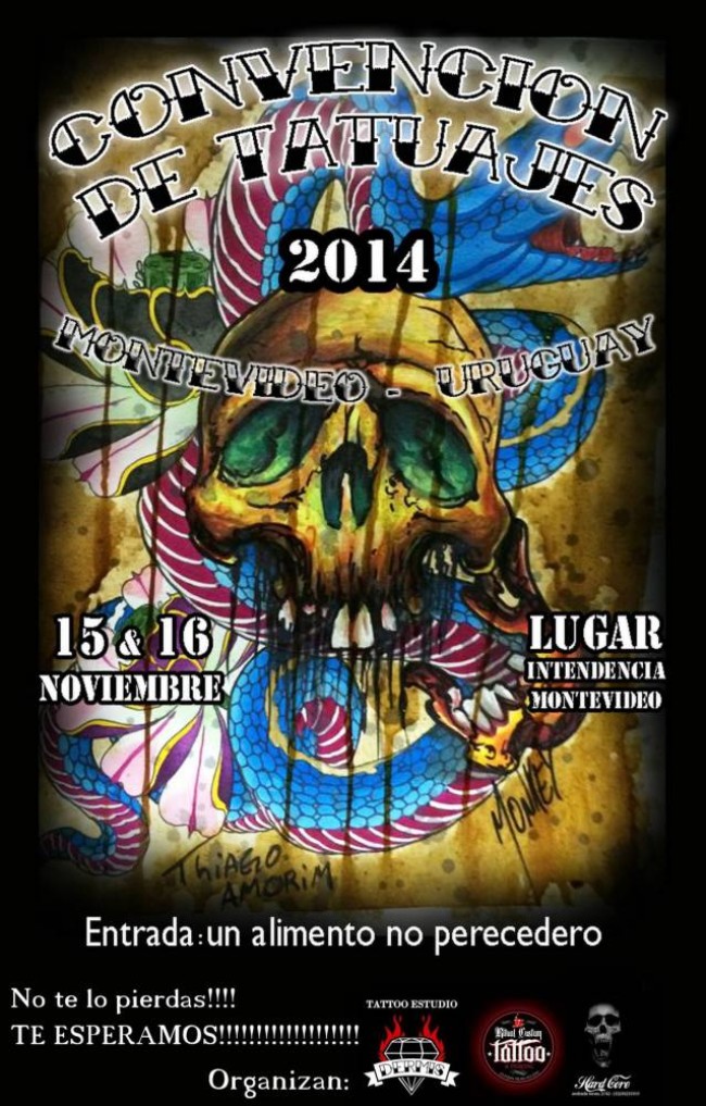 Convención de Tatuajes Uruguay #7 14 November 2019