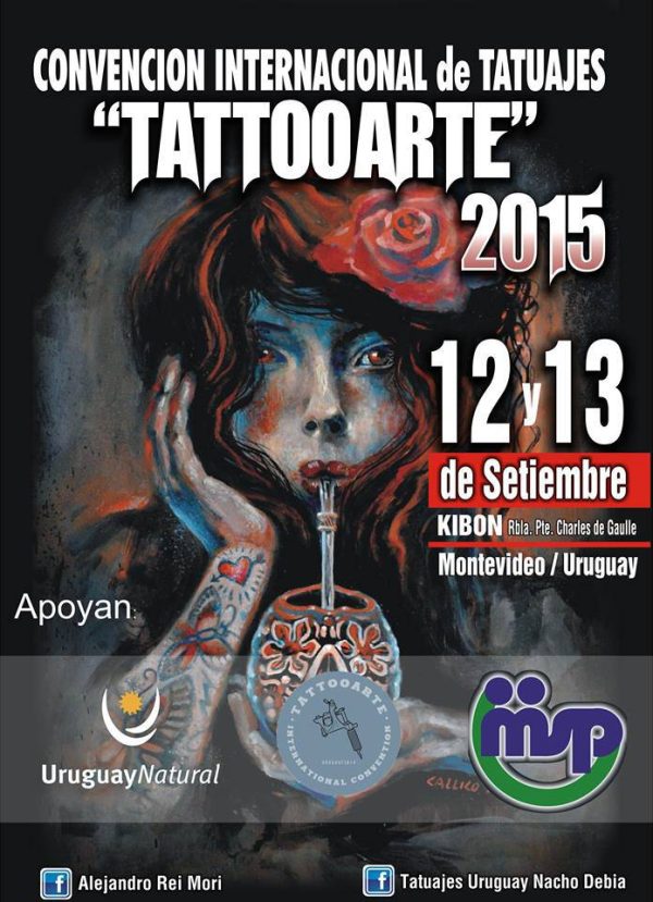 Convencion Tattoo Arte Uruguay #6 8 November 2019