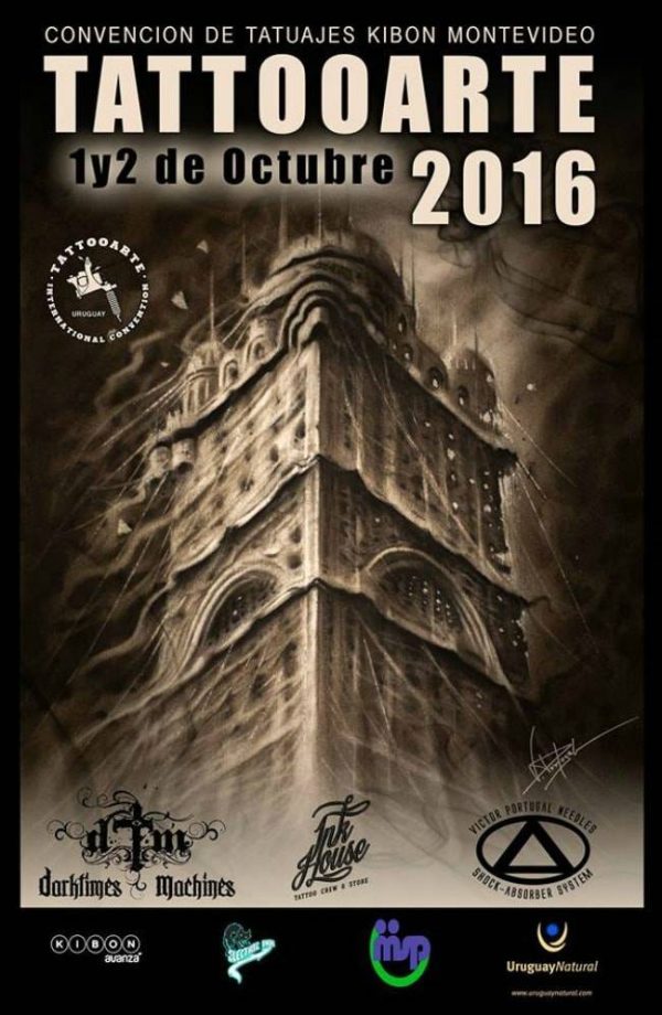 Convencion Tattoo Arte Uruguay #6 8 November 2019