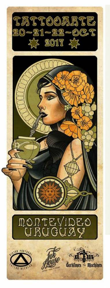 Convencion Tattoo Arte Uruguay #6 8 November 2019