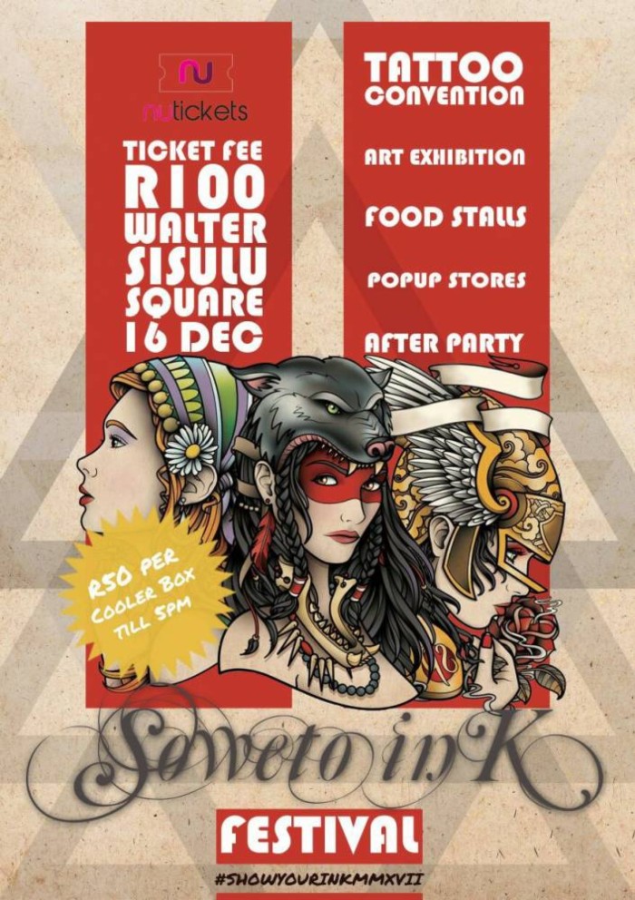 Soweto Ink Tattoo Convention #5 Soweto Ink Tattoo Convention #5 26 November 2022