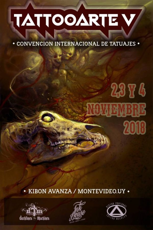 Convencion Tattoo Arte Uruguay #6 8 November 2019