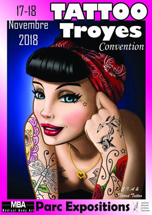 Troyes Tattoo Show #6 16 November 2019