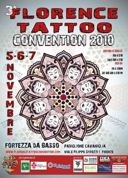 Florence Tattoo Convention 2010 Poster