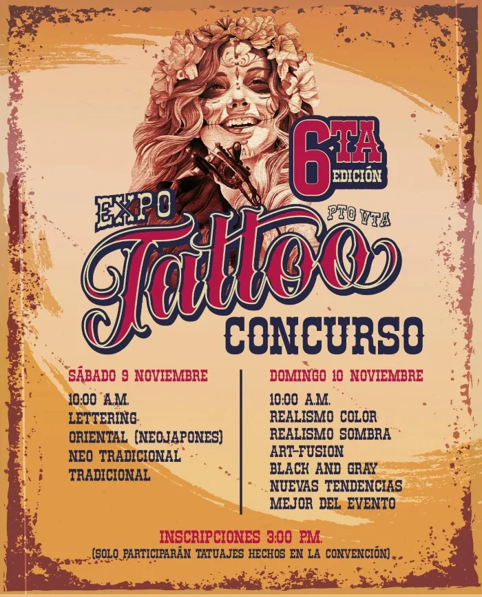 Puerto Vallarta Tattoo Expo 2024 Contest