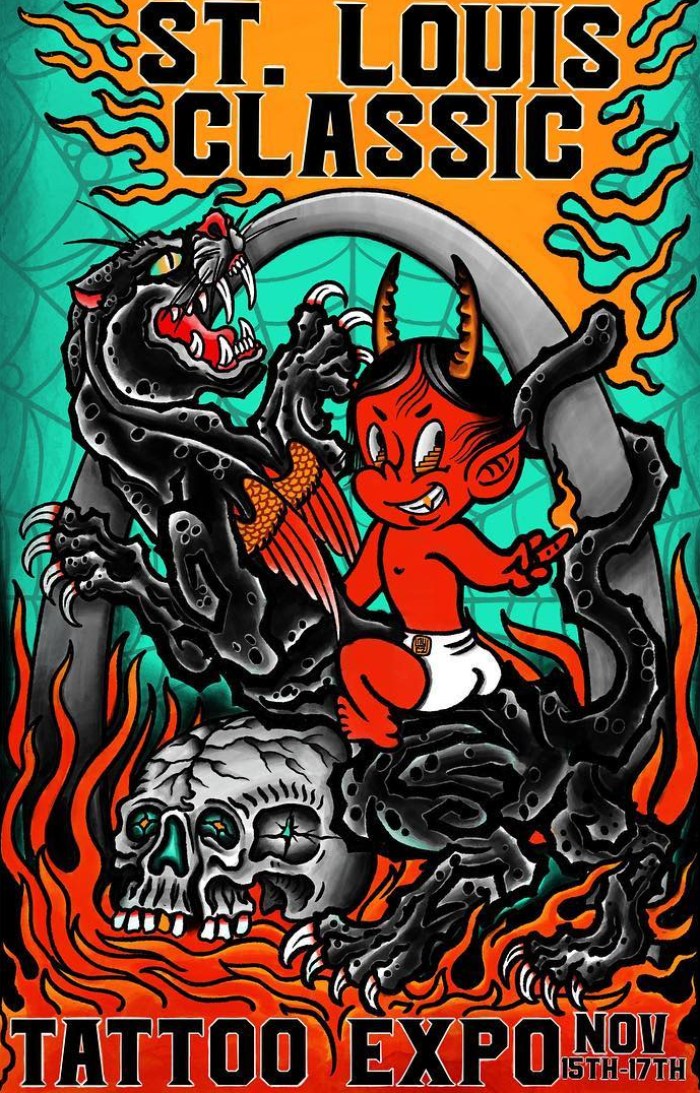 St Louis Classic Tattoo Expo poster