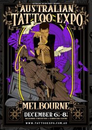 Australian Tattoo Expo Melbourne 2019 Poster