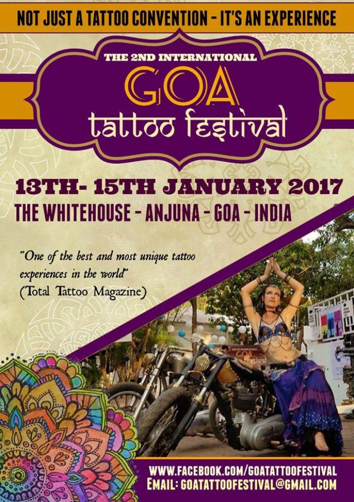 Goa Tattoo Festival 2017 Poster