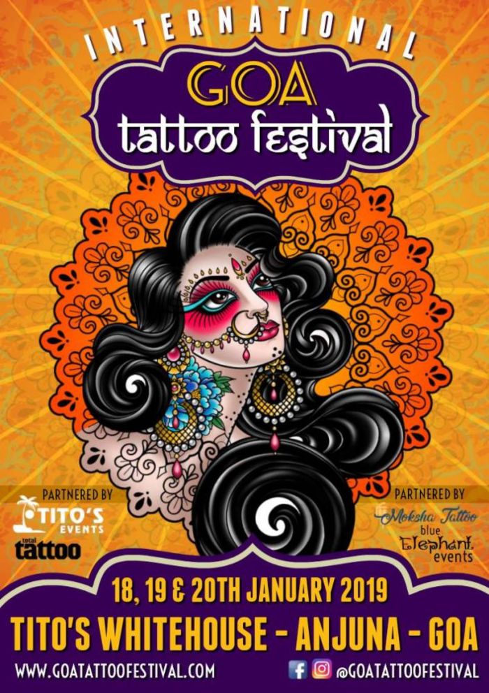 Goa Tattoo Festival 2019 Poster