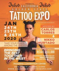 Golden State Tattoo Expo 2020 Official Poster