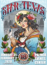 Star of Texas Tattoo Art 2020