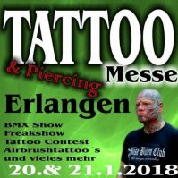 Tattoo Messe Erlangen 11 January 2025