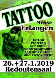 Tattoo Messe Erlangen 11 January 2025