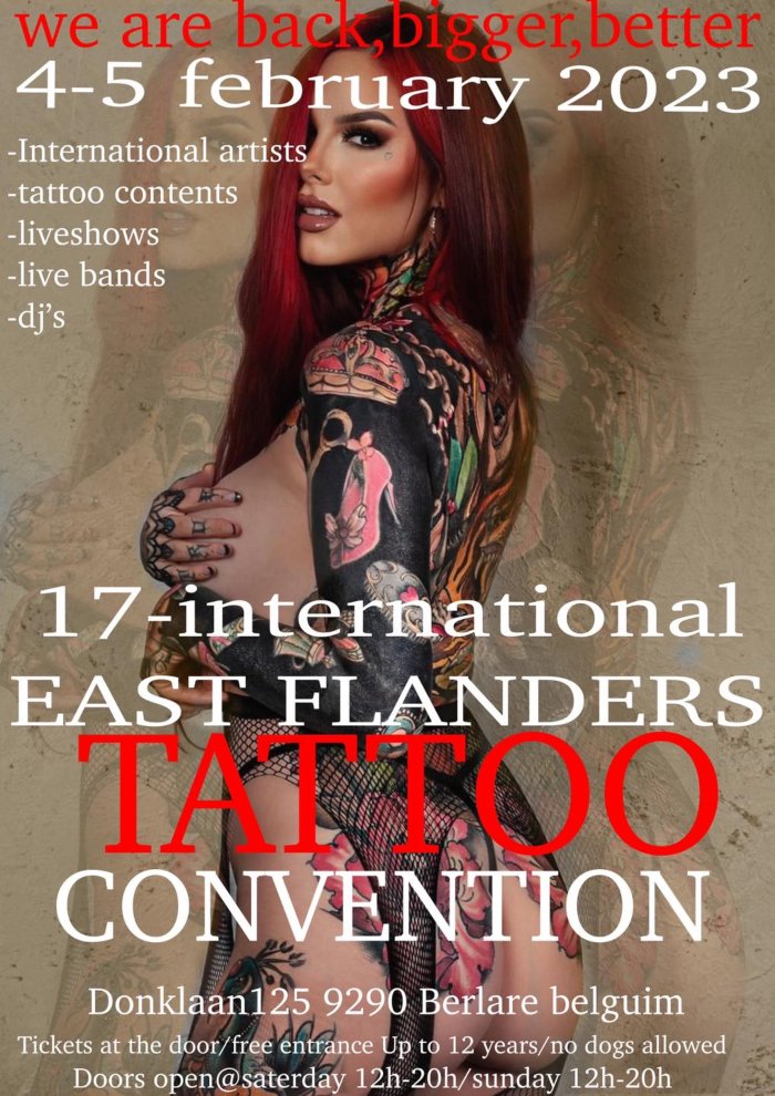 East Flanders Tattoo Convention #20 East Flanders Tattoo Convention 2023