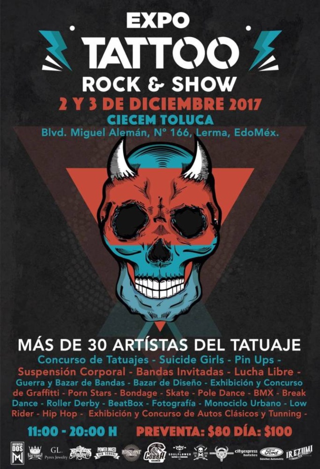 Expo Tattoo Rock & Show 2017 Poster