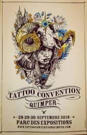 Quimper Tattoo Show 2018 Poster