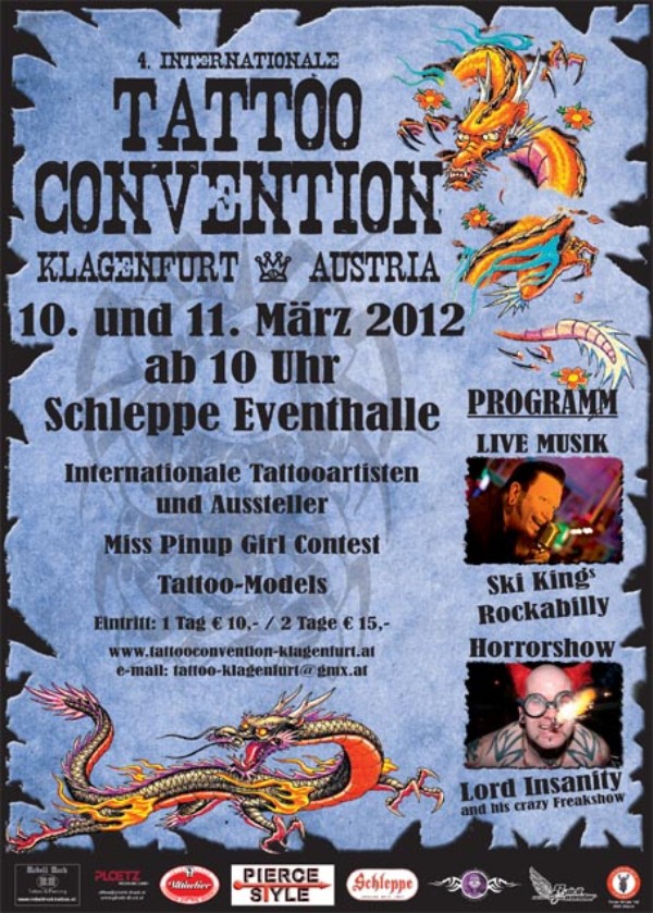 Klagenfurt Tattoo Convention #12 Klagenfurt Tattoo Convention 2013