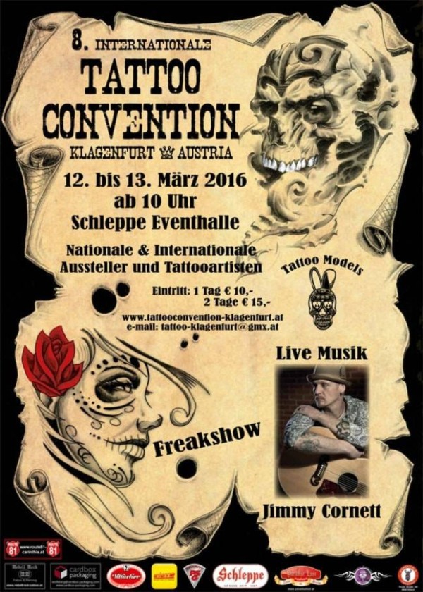 Klagenfurt Tattoo Convention #12 Klagenfurt Tattoo Convention