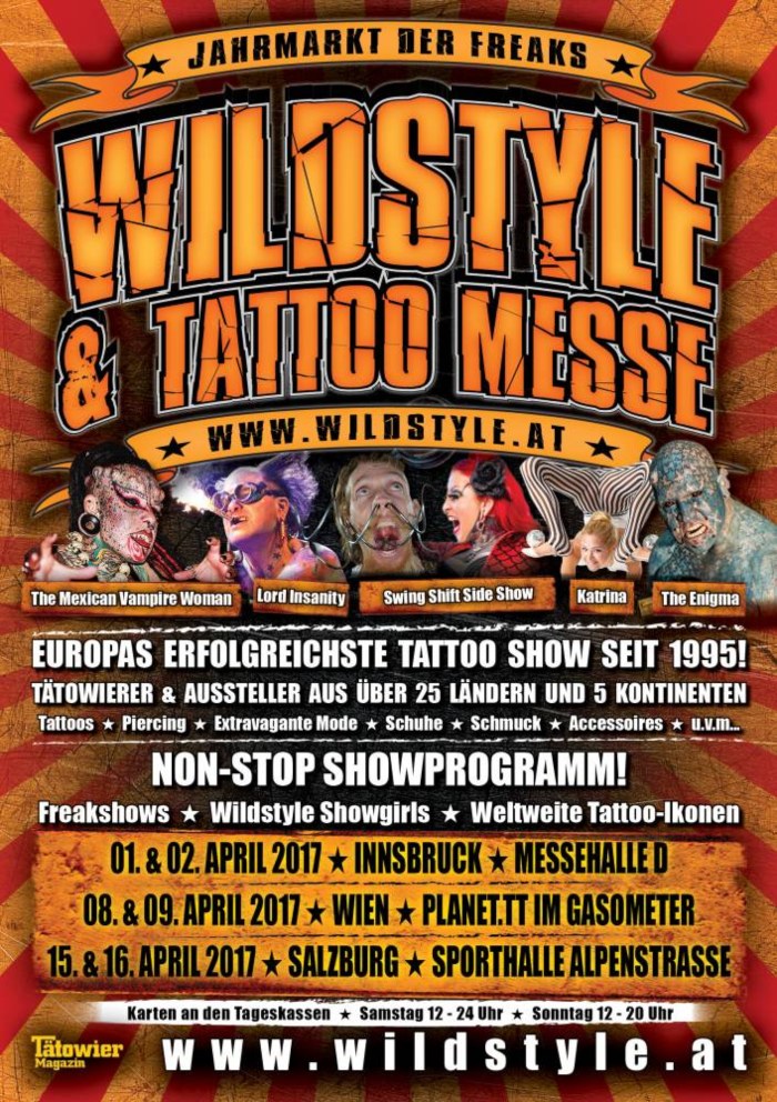 Wildstyle & Tattoo Tour Wien 4 May 2024