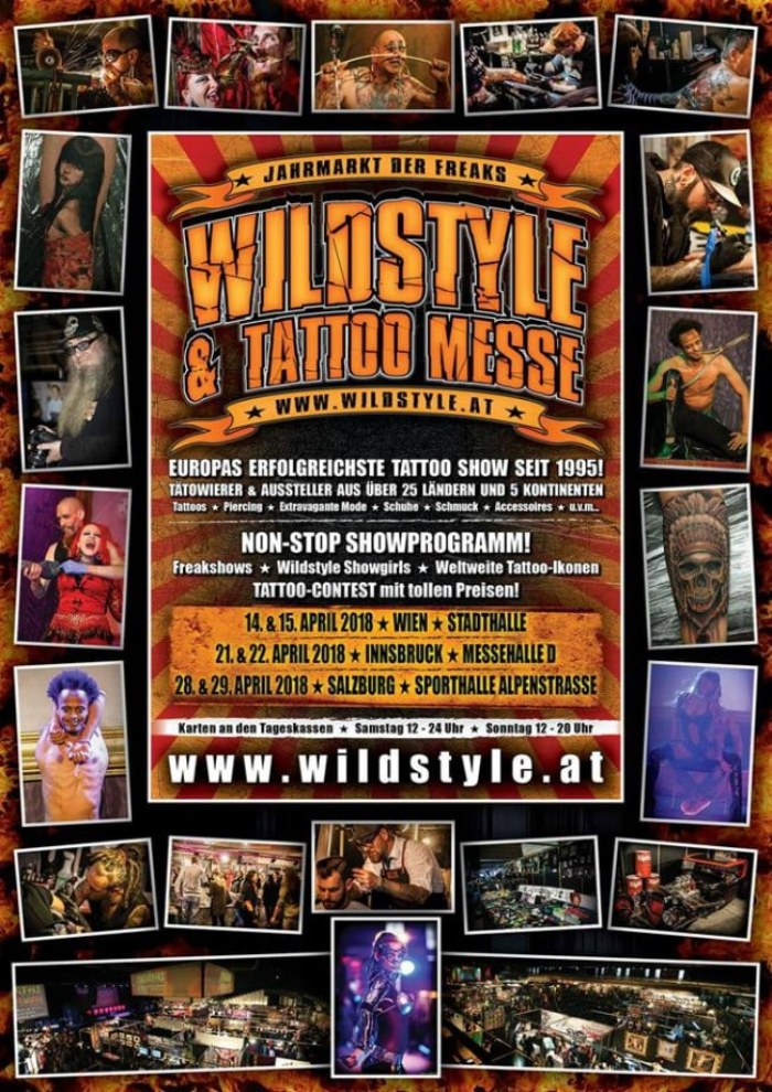 Wildstyle & Tattoo Tour Wien 4 May 2024