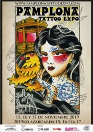 Pamplona Tattoo Expo 2019 Poster