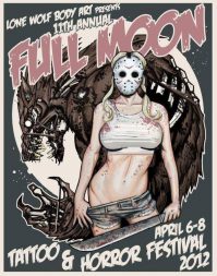 Full Moon Tattoo & Horror Fest 3 April 2026